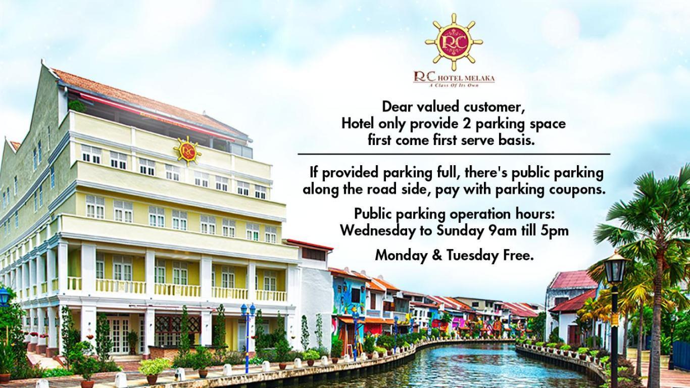 Rc Hotel Melaka Esterno foto